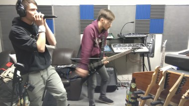 Bandproben im Januar 2017