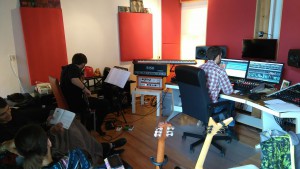 Final Impact im Studio bei Outback Recordings