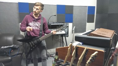 Bandproben im Januar 2017