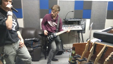 Bandproben im Januar 2017